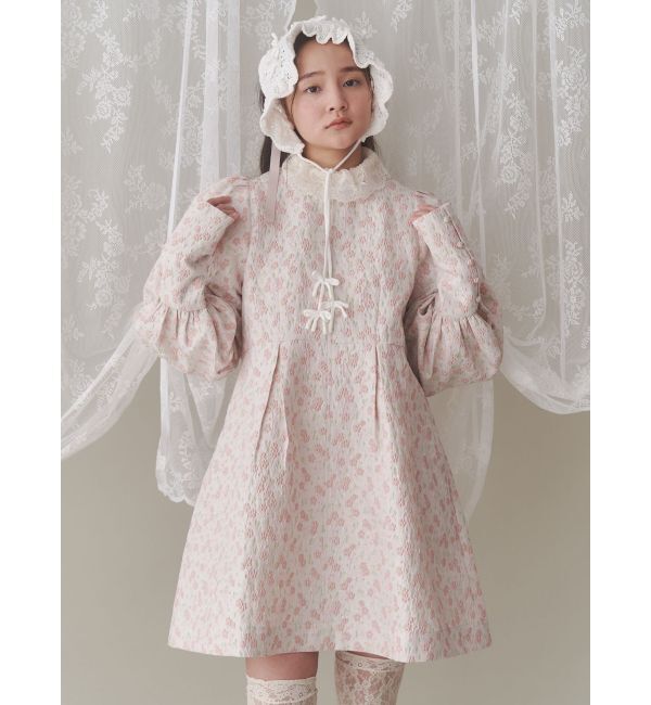 merry jenny「ジャガードフレアミニワンピース」|ワンピース|