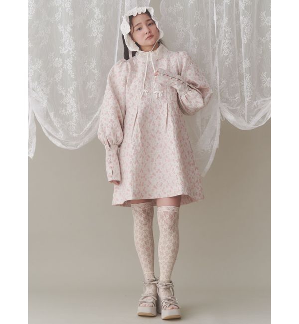 merry jenny「ジャガードフレアミニワンピース」|ワンピース|