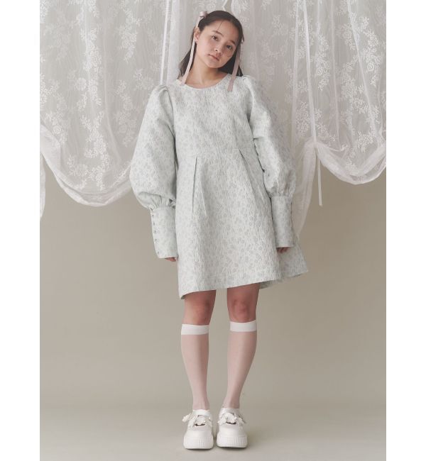 merry jenny「ジャガードフレアミニワンピース」|ワンピース|