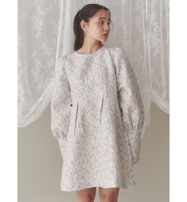 merry jenny「ジャガードフレアミニワンピース」|ワンピース|