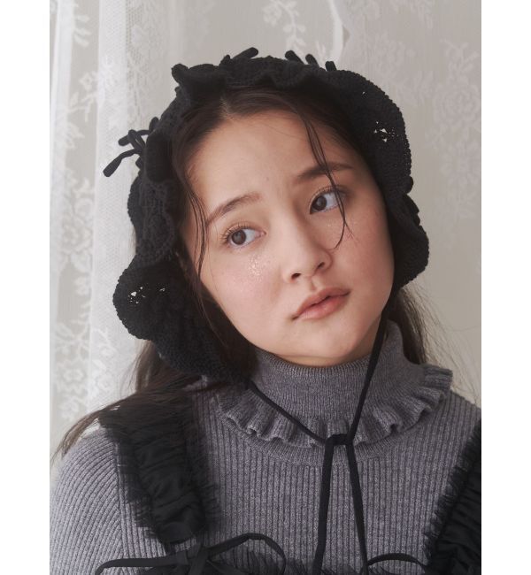 merry jenny「りぼんたくさんヘッドドレス」|その他|ブラック