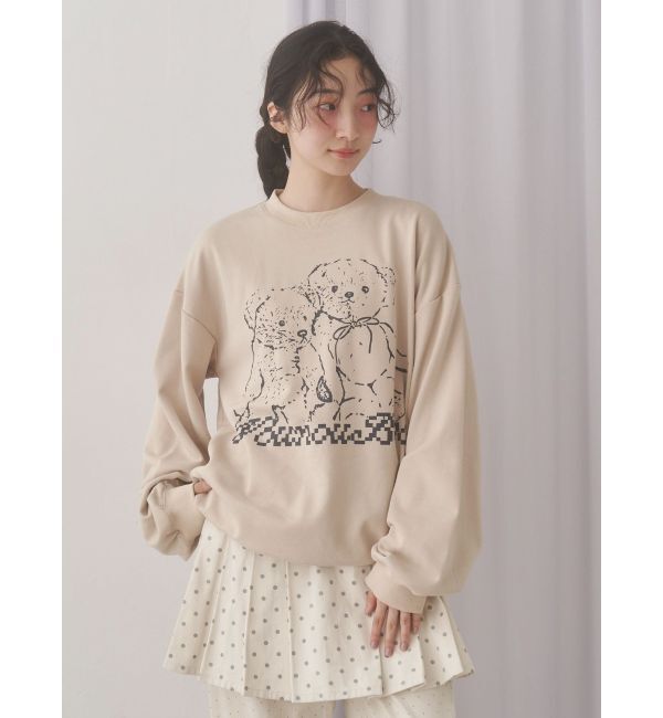 merry jenny「Nounou Bearスウェット」|スウェット・ジャージ|