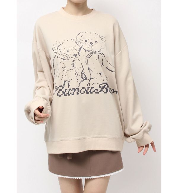 merry jenny「Nounou Bearスウェット」|スウェット・ジャージ|