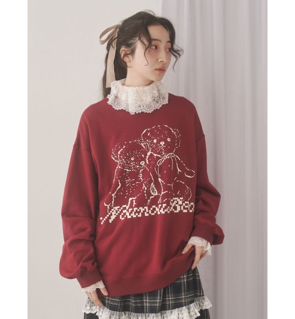 merry jenny「Nounou Bearスウェット」|スウェット・ジャージ|