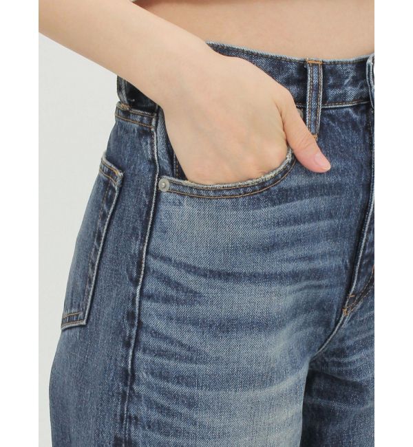 GYDA「ハイウエスト HIGH-END WIDEデニムパンツ」|デニム|