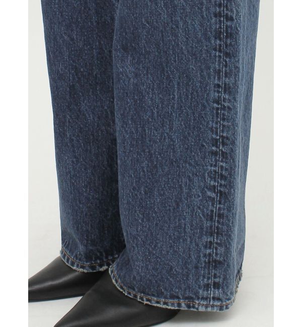 GYDA「ハイウエスト HIGH-END WIDEデニムパンツ」|デニム|