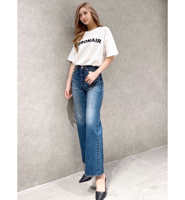 GYDA「ハイウエスト HIGH-END WIDEデニムパンツ」|デニム|