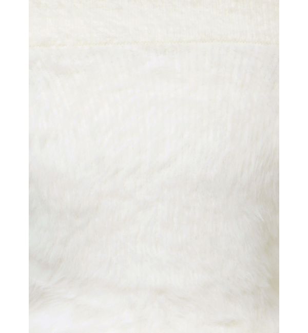 GYDA「オフショルデザインシャギーニットワンピース」|ワンピース|