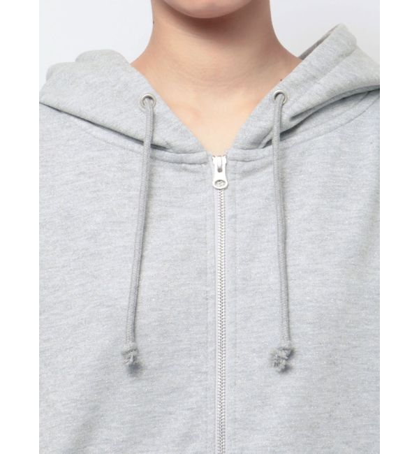 GYDA「BACK GYDAラインストーンラメパーカー」|カーディガン|