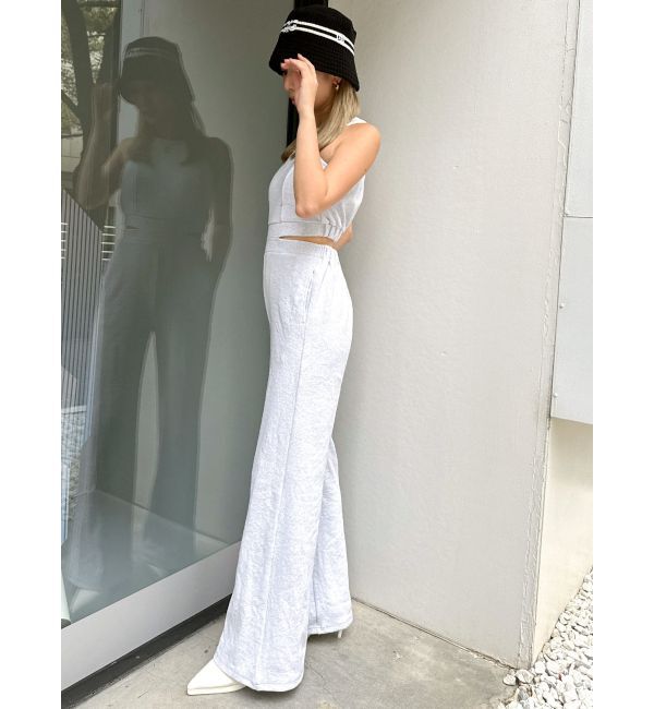 GYDA「バックZIPテレコロンパース」|オールインワン|