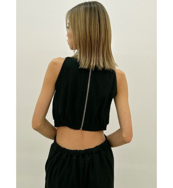 GYDA「バックZIPテレコロンパース」|オールインワン|