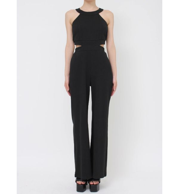 GYDA「バックZIPテレコロンパース」|オールインワン|