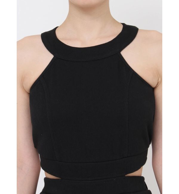 GYDA「バックZIPテレコロンパース」|オールインワン|