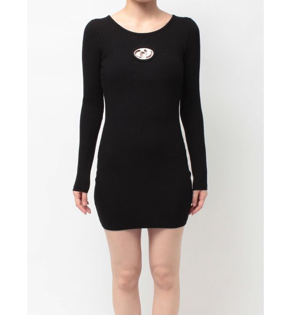 GYDA「GD bijou MOLDニットワンピース」|ワンピース|