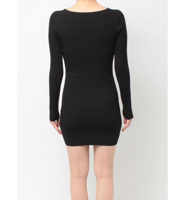 GYDA「GD bijou MOLDニットワンピース」|ワンピース|