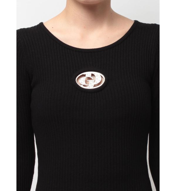 GYDA「GD bijou MOLDニットワンピース」|ワンピース|