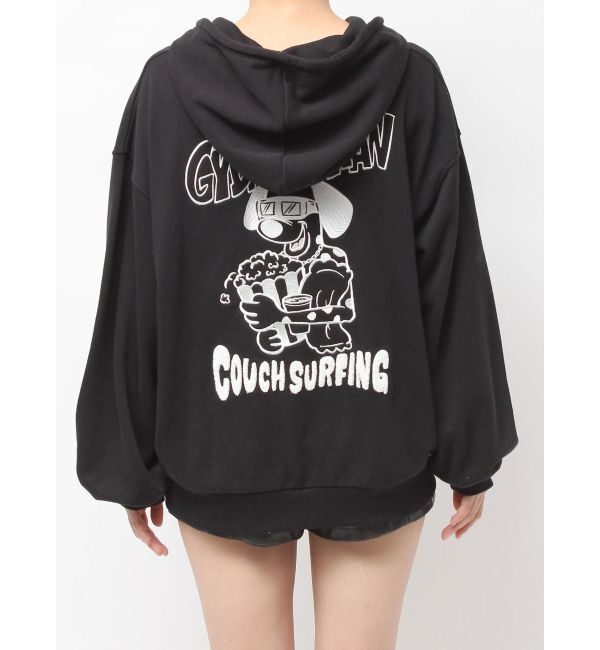 GYDA「COUCH SURFING GYDALMATIANスウェットパーカー」|パーカー|