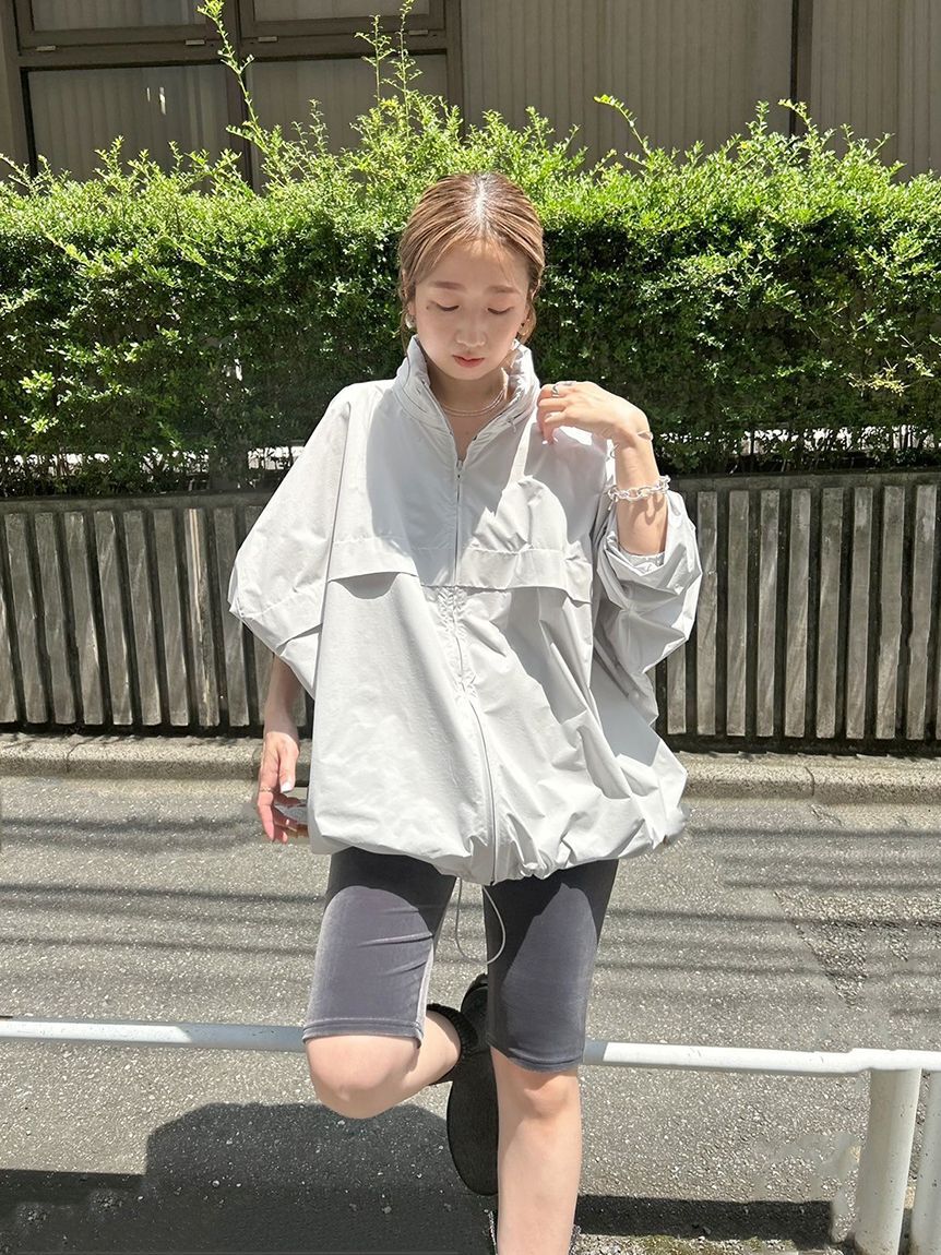 emmi atelier「【ONLINE限定】 撥水パッカブルブルゾン」|ブルゾン・スタジャン|