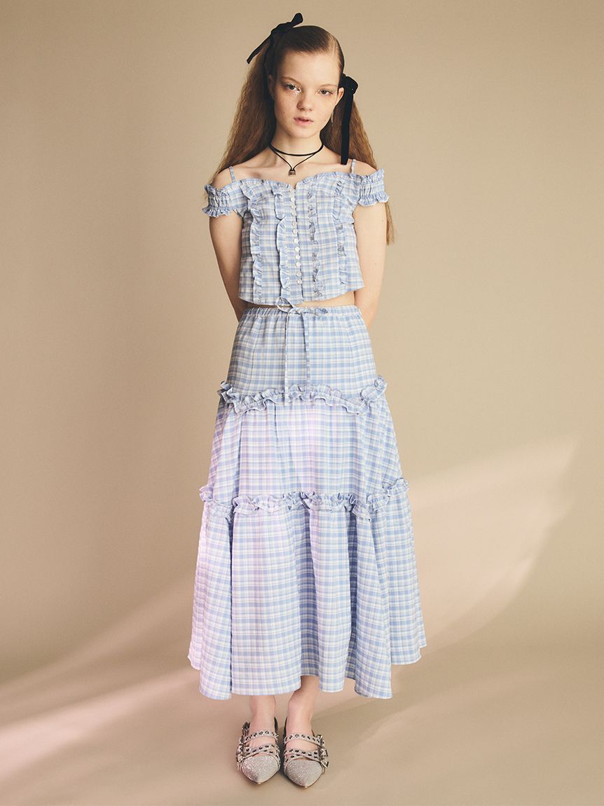 FURFUR「フレアデザインスカート」|スカート|