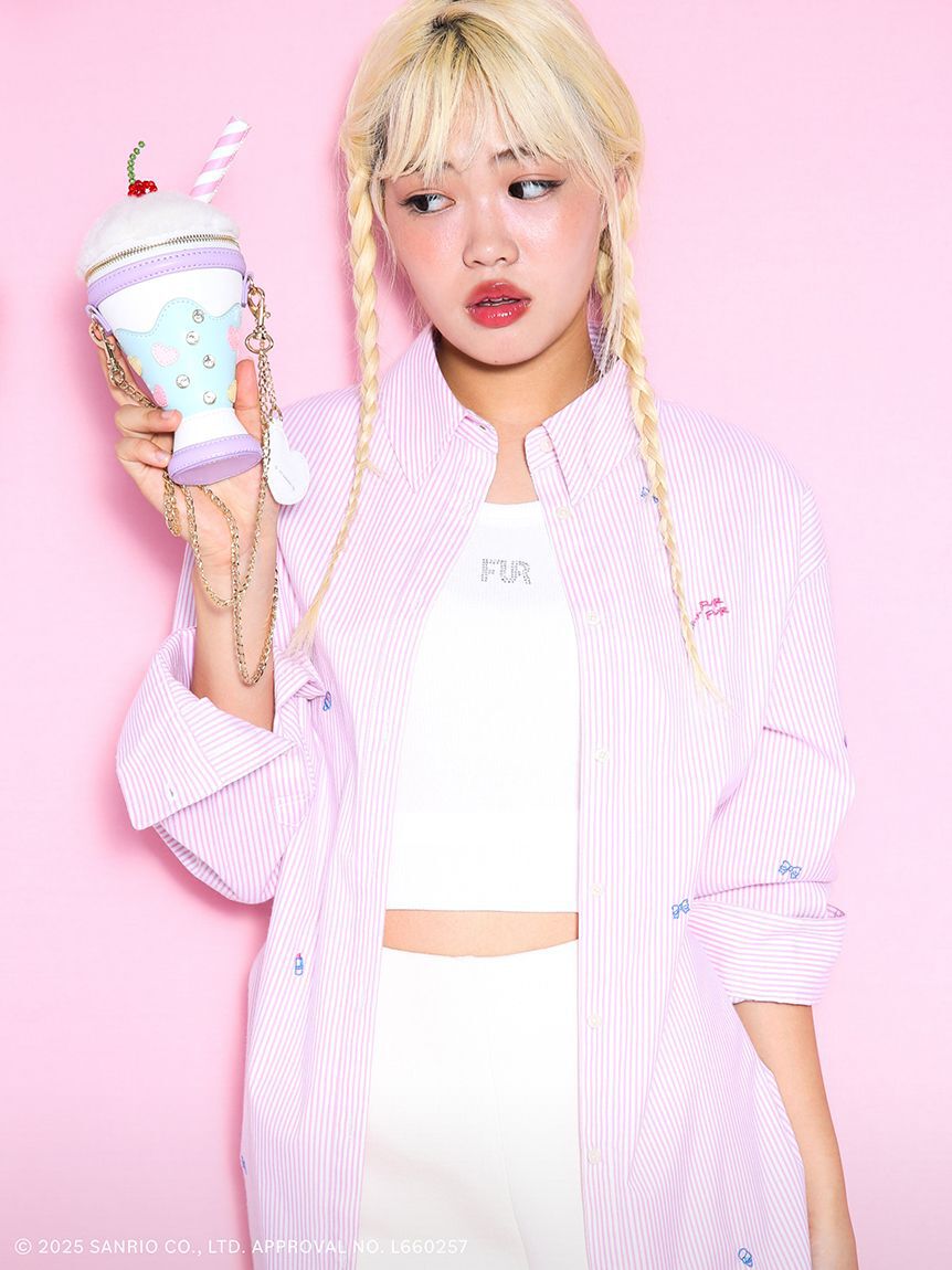 FURFUR「FRESH PUNCH 刺繍シャツ」|シャツ・ブラウス|PNK