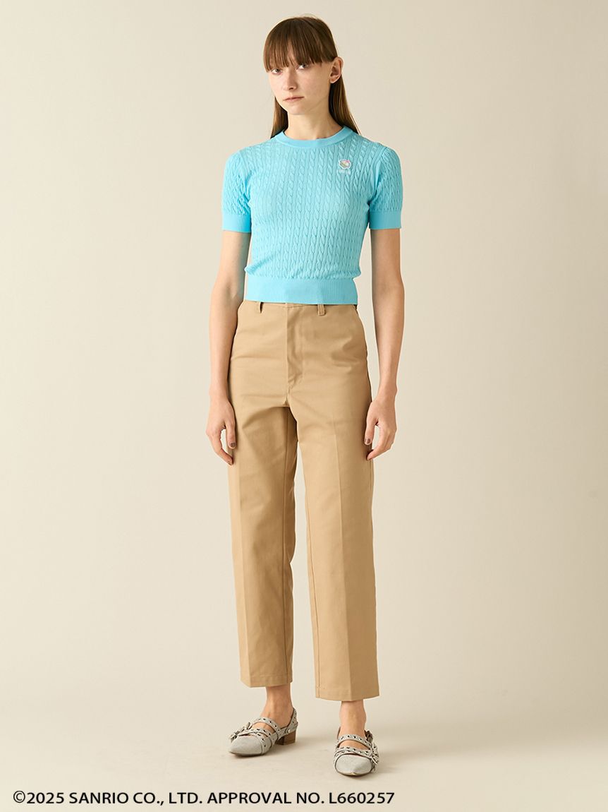 FURFUR「FRESH PUNCH ハーフスリーブニット」|ニット・セーター|