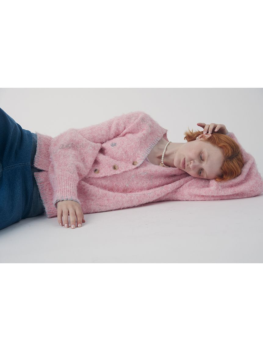 FURFUR「スターモチーフ刺繍カーディガン」|カーディガン|