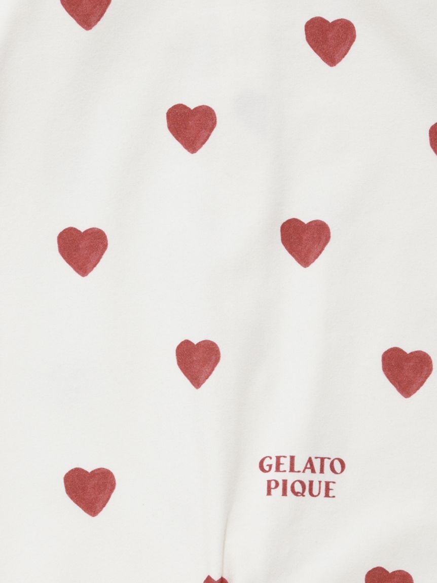 GELATO PIQUE KIDS & BABY「【BABY】新生児ハート柄2WAYオール」|ロンパース|