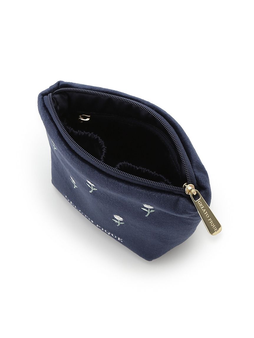 gelato pique「ベロアティッシュポーチ」|ポーチ|
