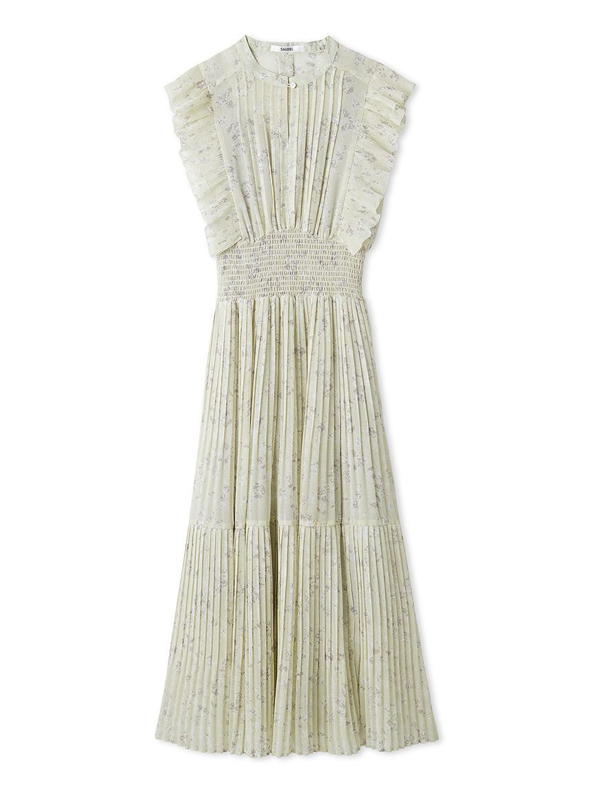 SNIDEL「【00サイズあり】Sustainableフリルワンピース」|ワンピース|MNT