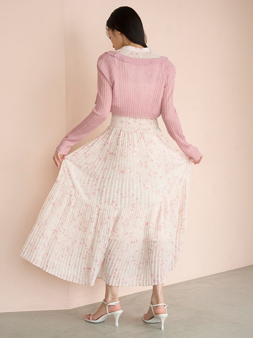 SNIDEL「【00サイズあり】Sustainableフリルワンピース」|ワンピース|