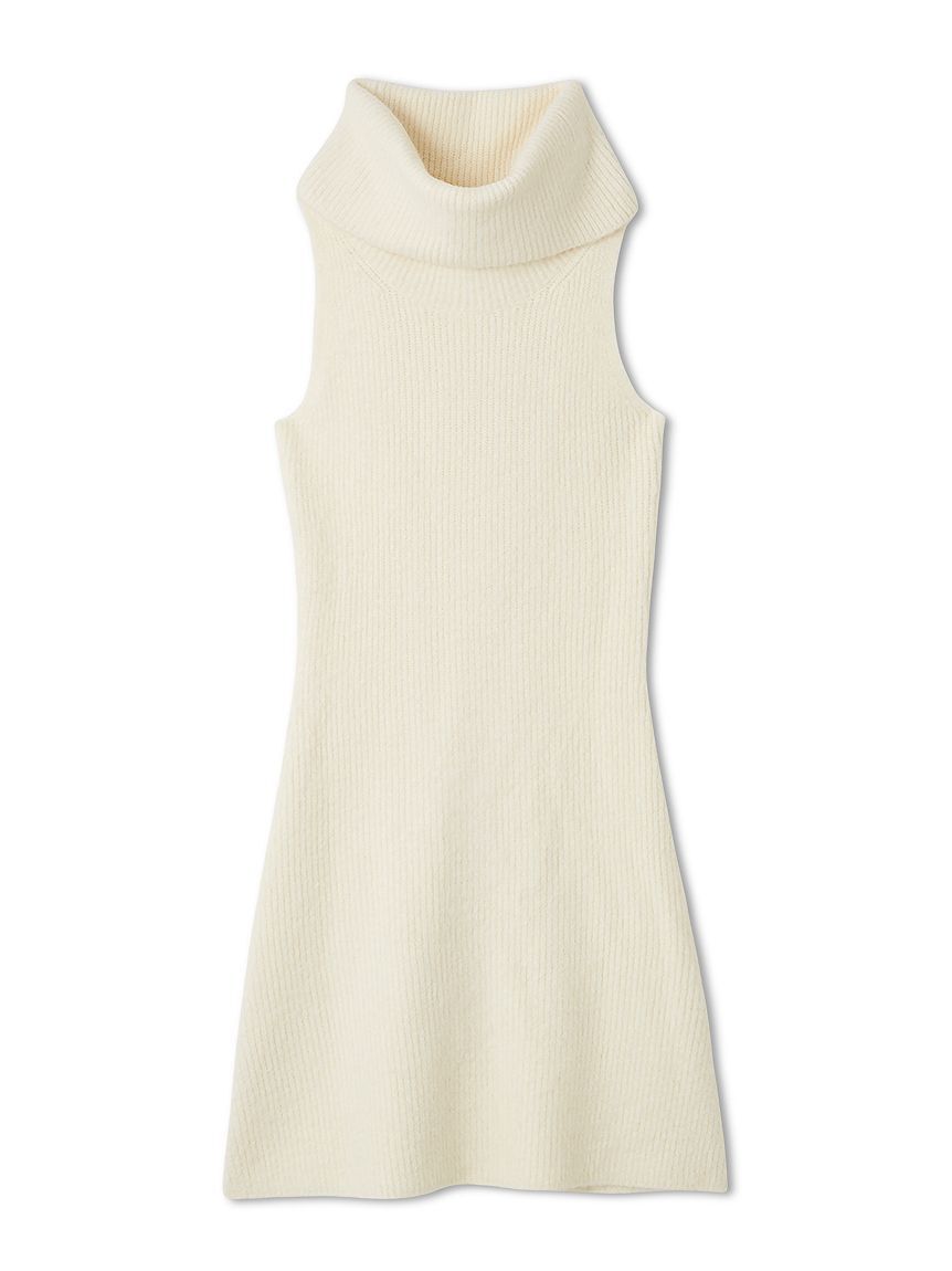 SNIDEL「タートルネックミニニットワンピース」|ワンピース|