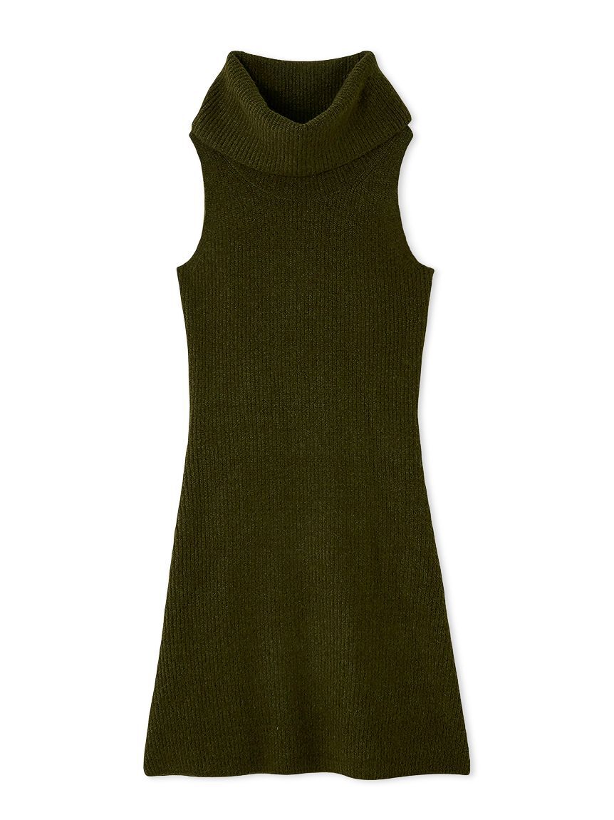 SNIDEL「タートルネックミニニットワンピース」|ワンピース|