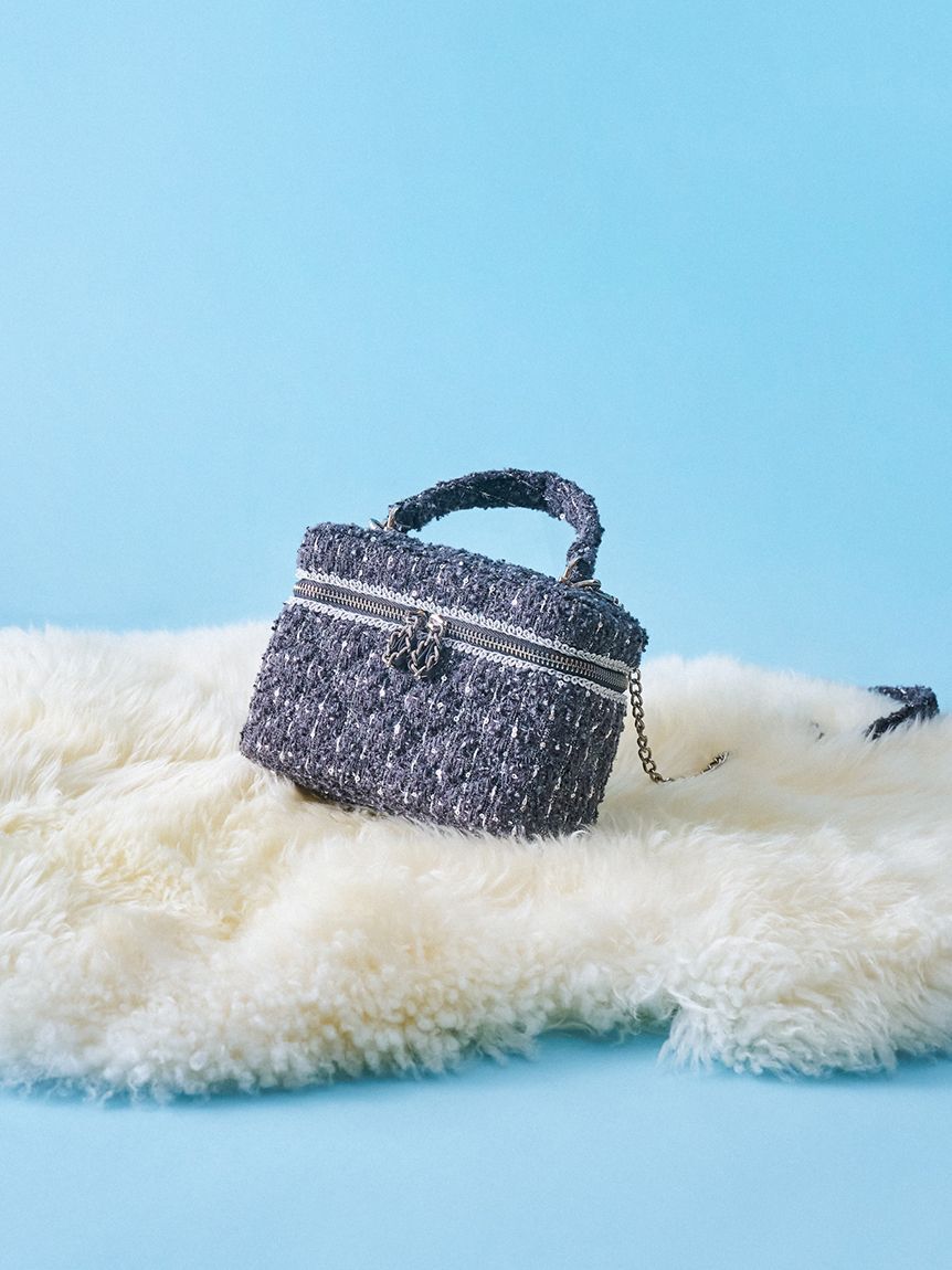 SNIDEL「バリエバニティーバッグ」|ハンドバッグ|GRY