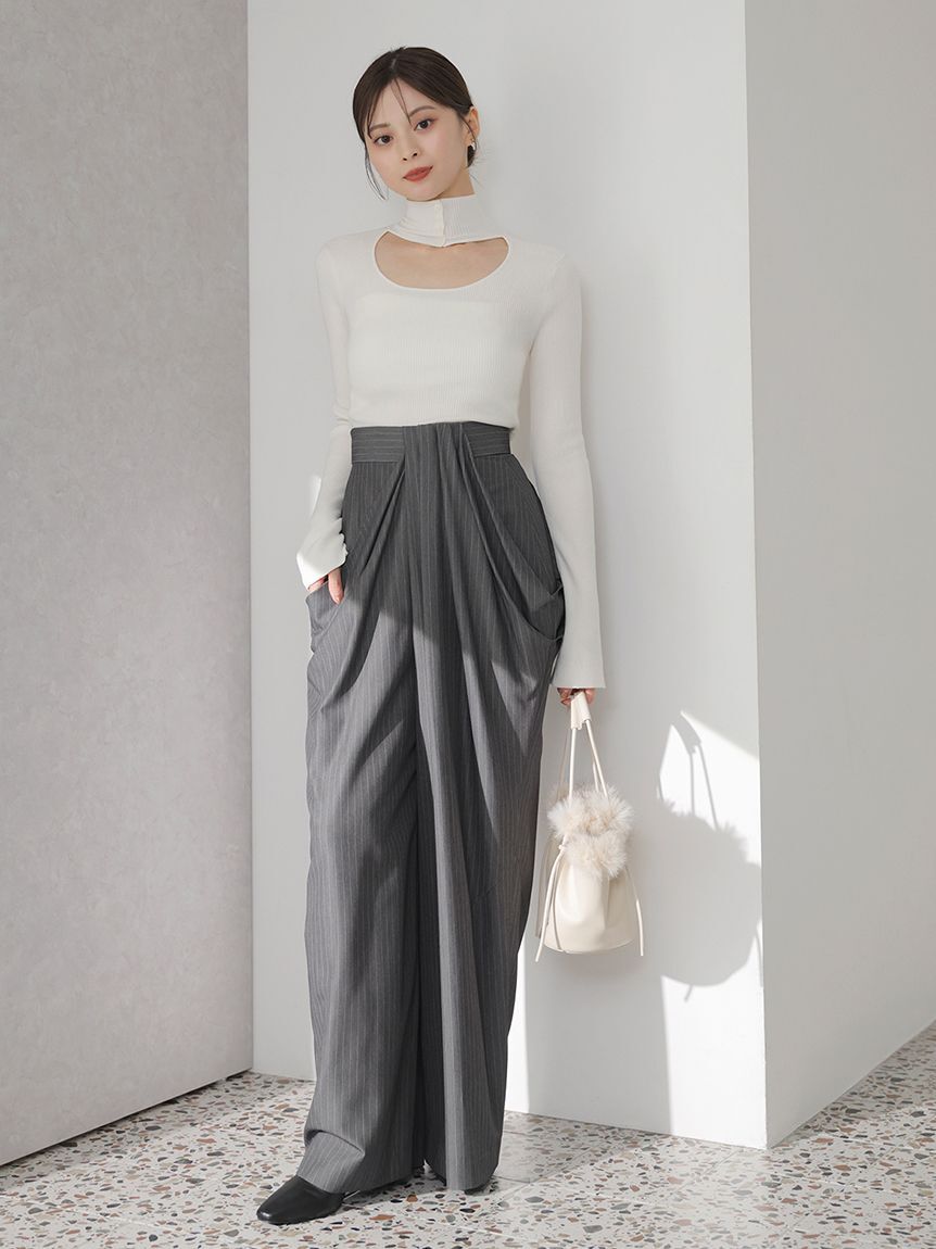 SNIDEL「ファーバケットバッグ」|ハンドバッグ|