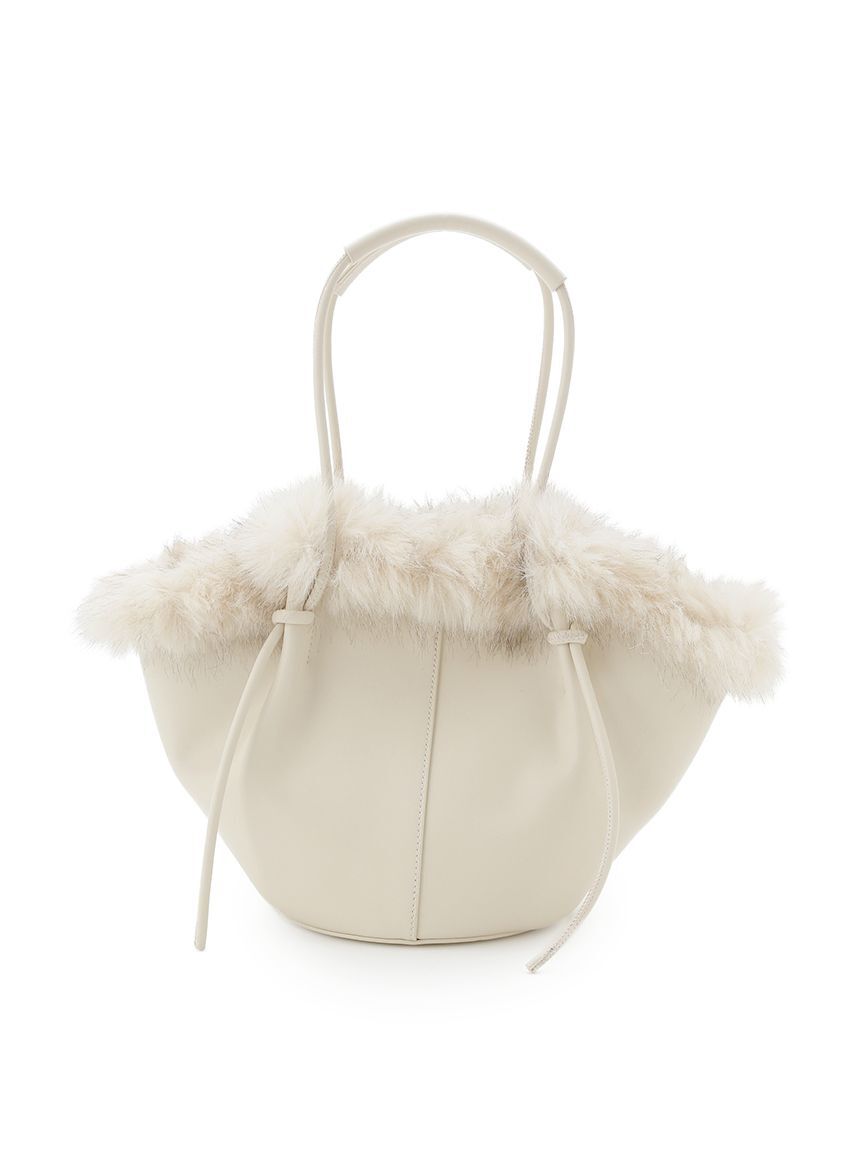 SNIDEL「ファーバケットバッグ」|ハンドバッグ|