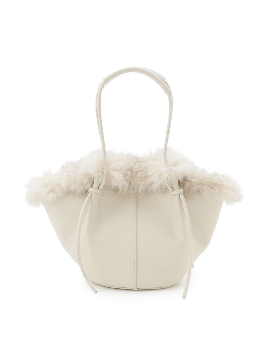 SNIDEL「ファーバケットバッグ」|ハンドバッグ|