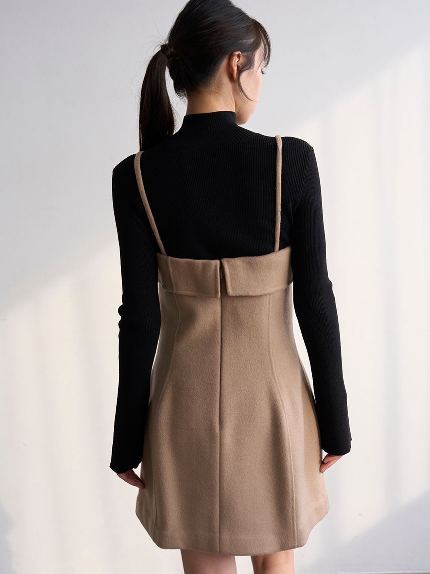 SNIDEL「2wayクロップドハイネックプルオーバー」|ニット・セーター|