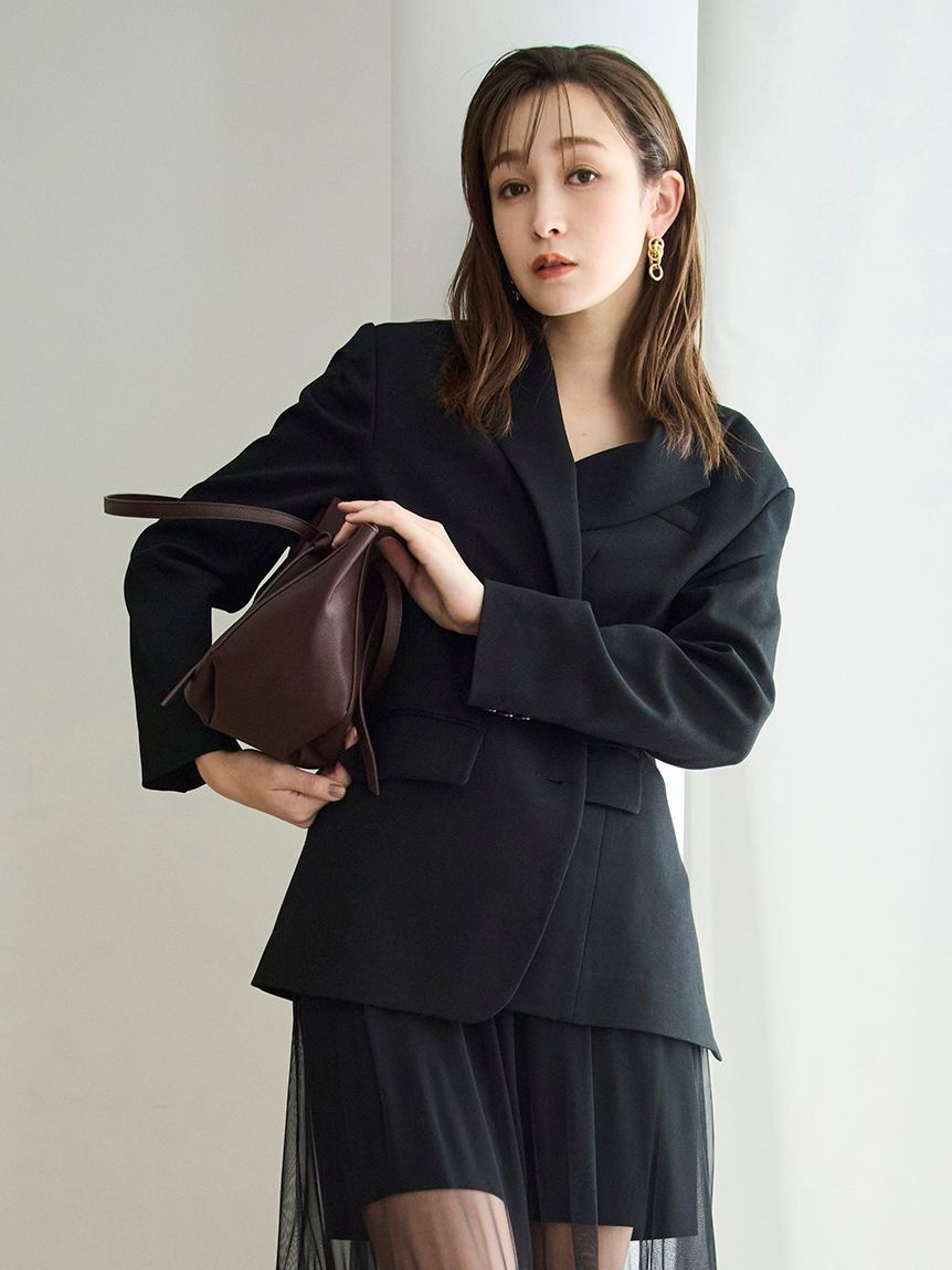 FRAY I.D「2wayビッグジャケット」|テーラードジャケット|