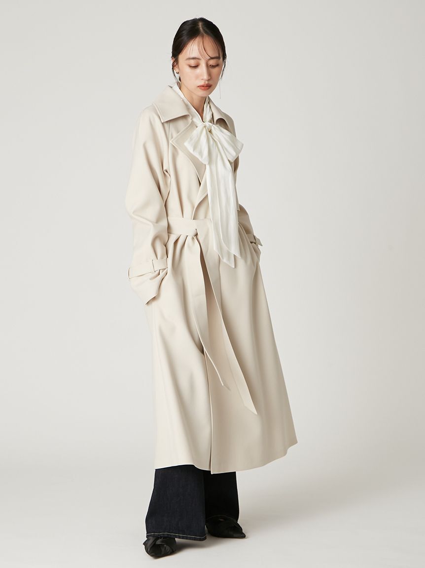 FRAY I.D「ラップトレンチコート」|トレンチコート|