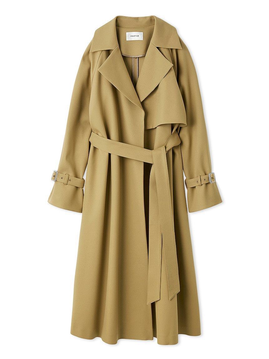 FRAY I.D「ラップトレンチコート」|トレンチコート|BEG