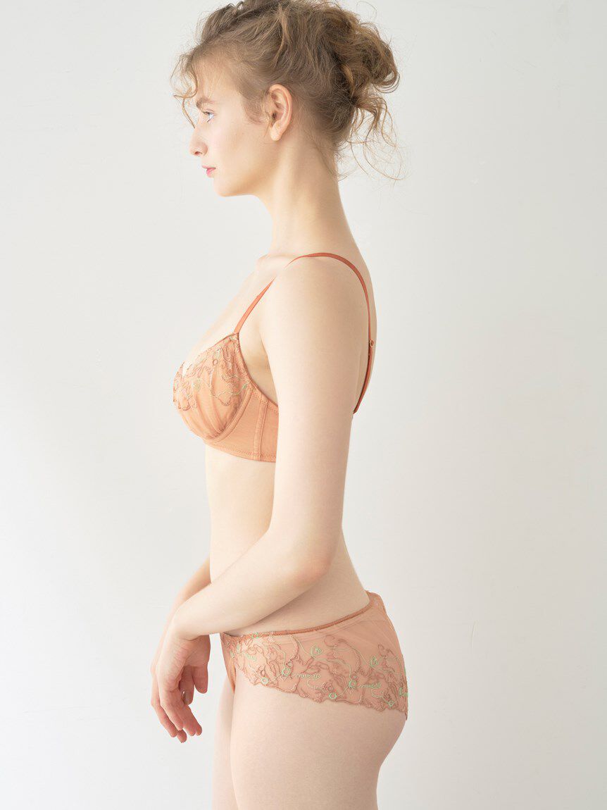 LILY BROWN Lingerie「【LILY BROWN Lingerie】ネコ柄レース　エフォートレシー ブラ」|インナー|