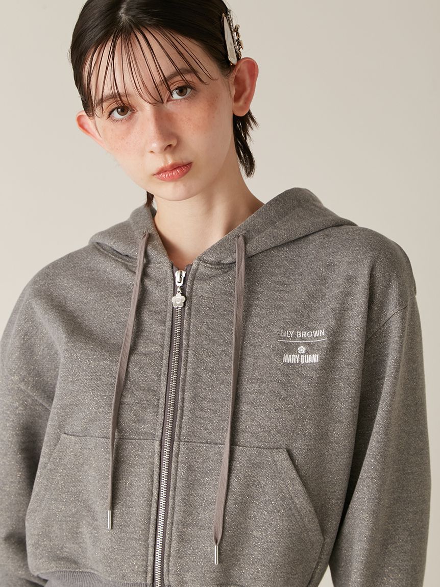 LILY BROWN「【LILY BROWN&times;MARY QUANT】スウェットパーカー(Hearts2Hearts着用)」|パーカー|