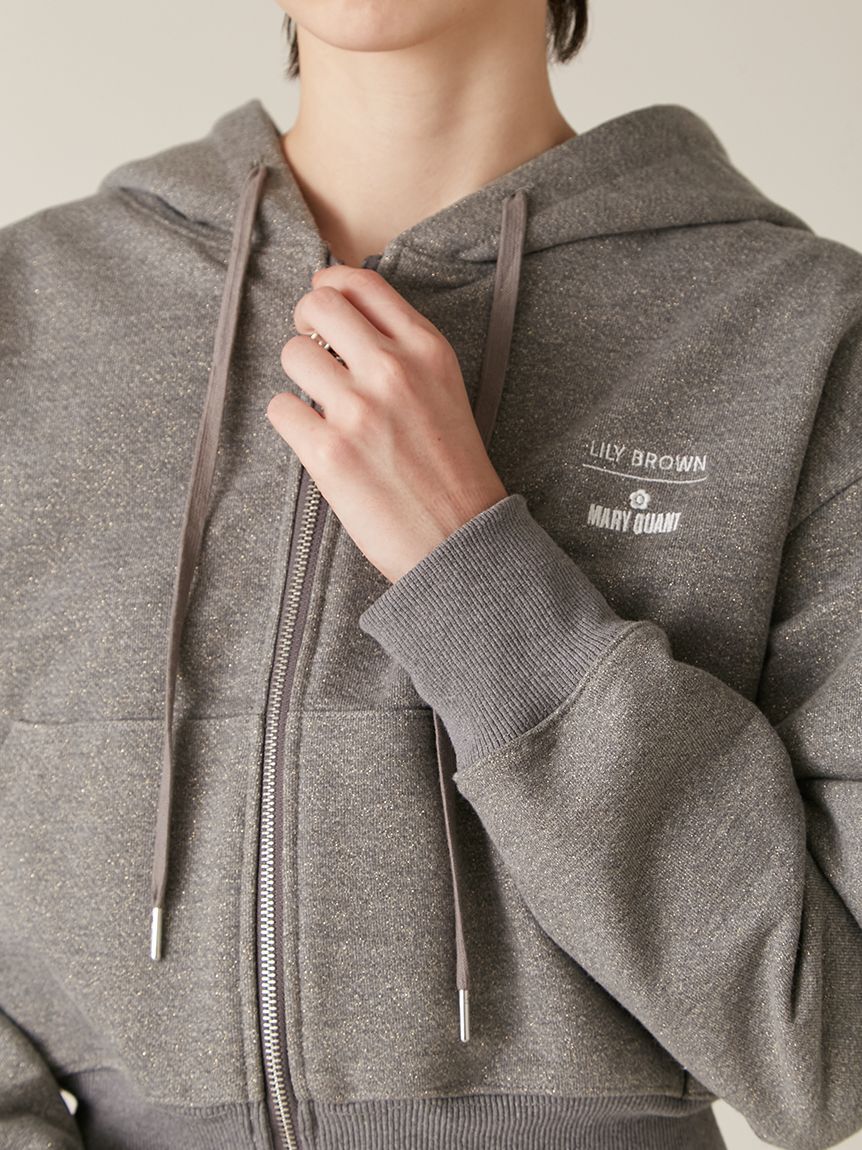 LILY BROWN「【LILY BROWN&times;MARY QUANT】スウェットパーカー(Hearts2Hearts着用)」|パーカー|