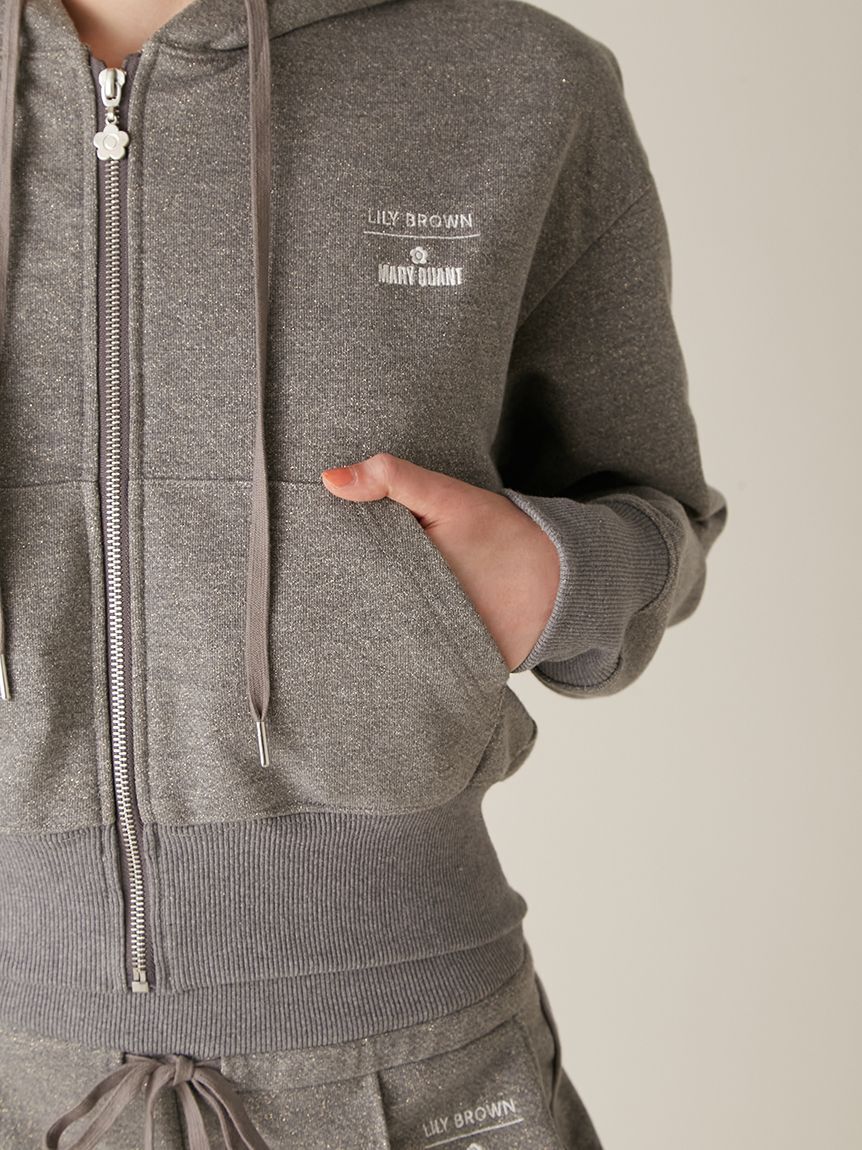 LILY BROWN「【LILY BROWN&times;MARY QUANT】スウェットパーカー(Hearts2Hearts着用)」|パーカー|