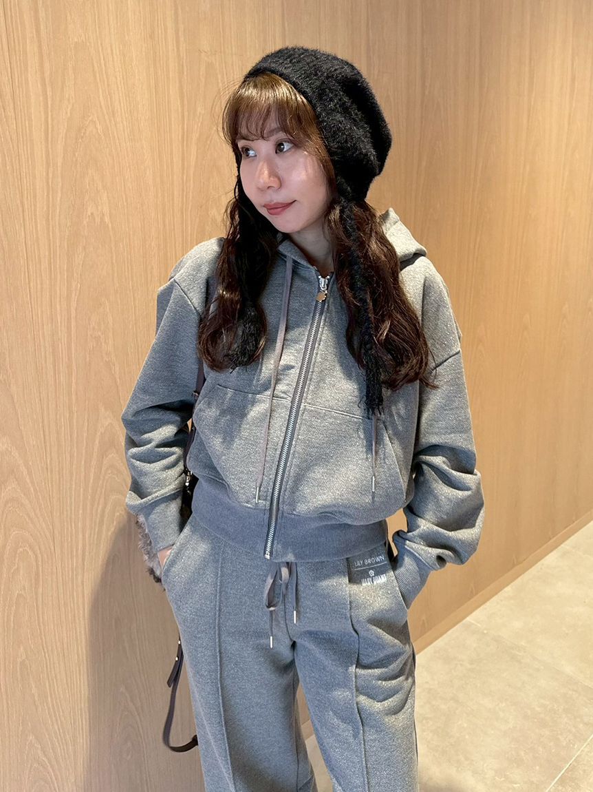LILY BROWN「【LILY BROWN&times;MARY QUANT】スウェットパーカー(Hearts2Hearts着用)」|パーカー|