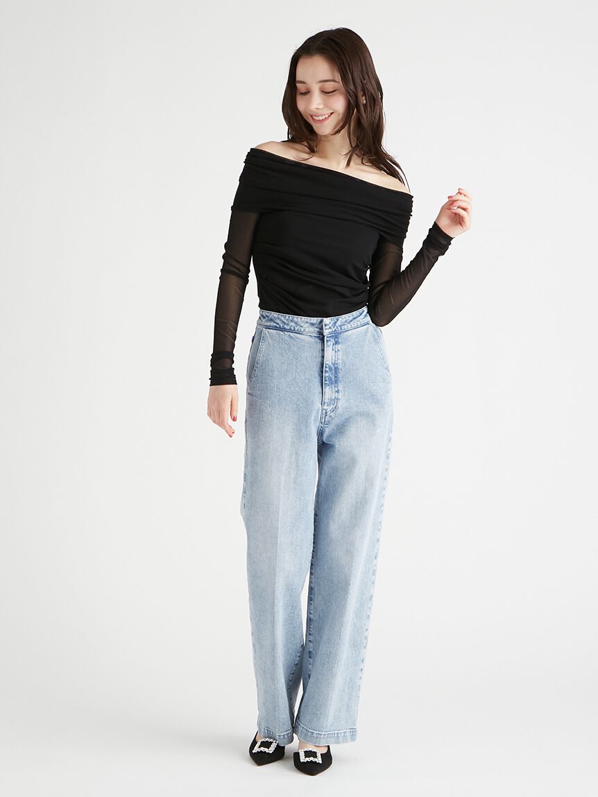 CELFORD「ストレートデニムパンツ」|デニム|