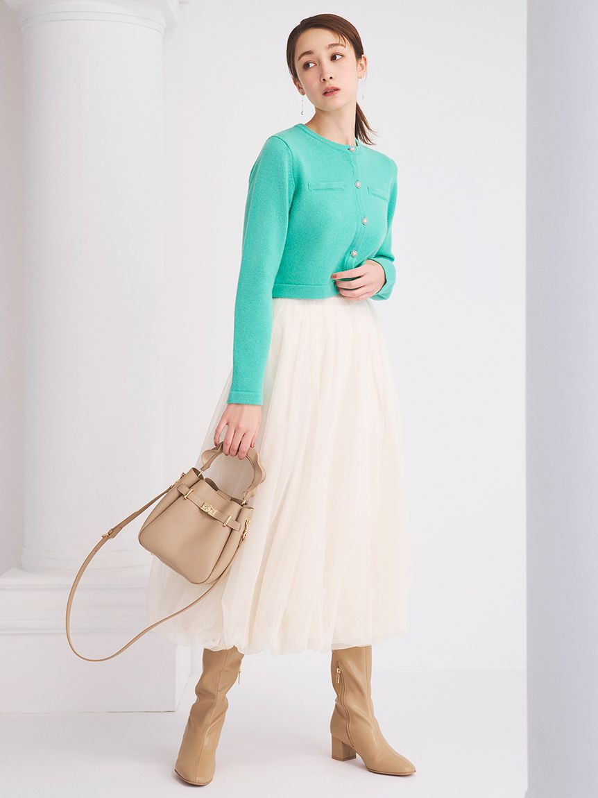 CELFORD「チュールバルーンスカート」|スカート|IVR