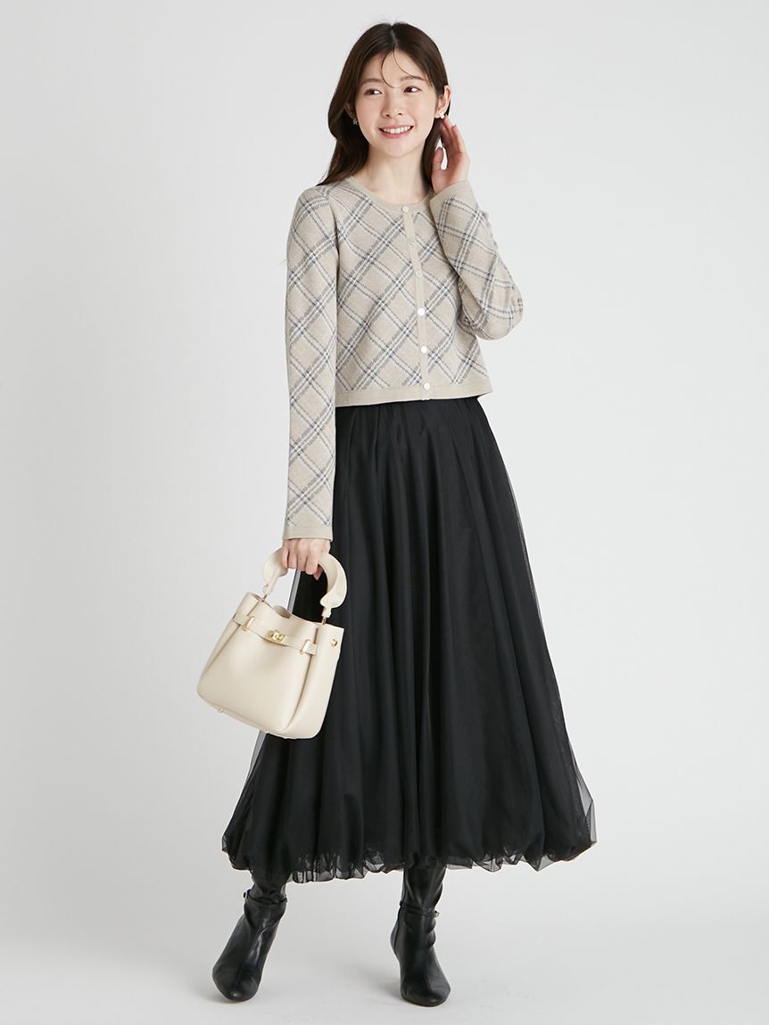 CELFORD「チュールバルーンスカート」|スカート|