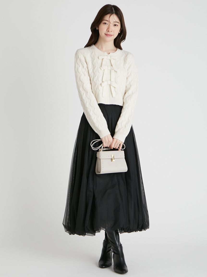 CELFORD「チュールバルーンスカート」|スカート|