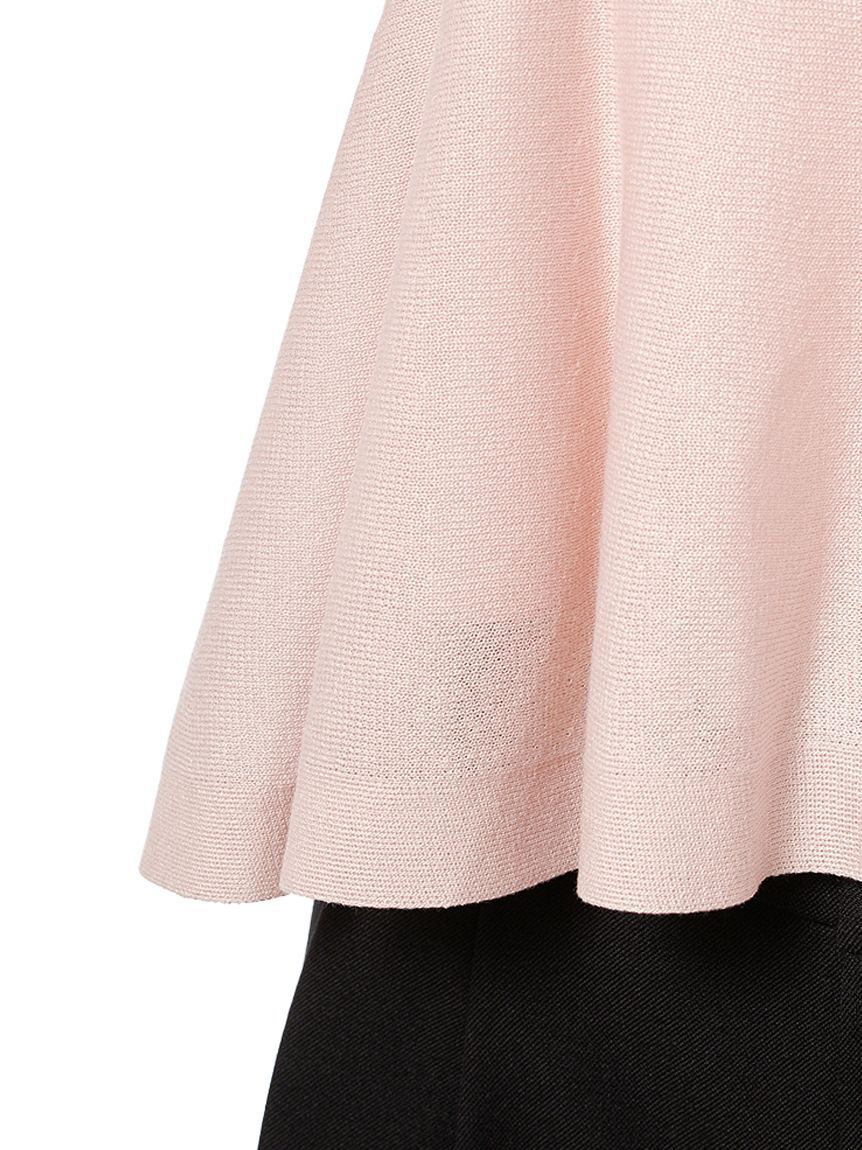 CELFORD「ペプラムシアーニットカーディガン」|カーディガン|